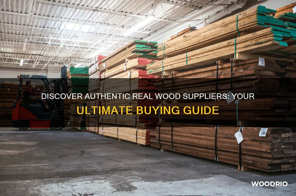where to buy real wood