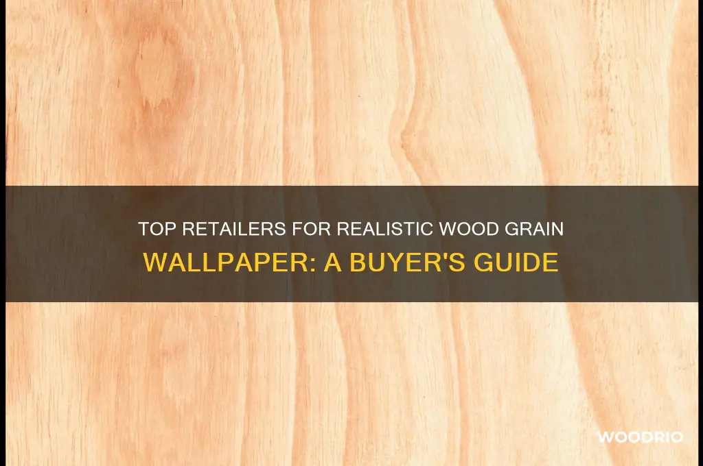 where to buy realistic wood grain wall paper