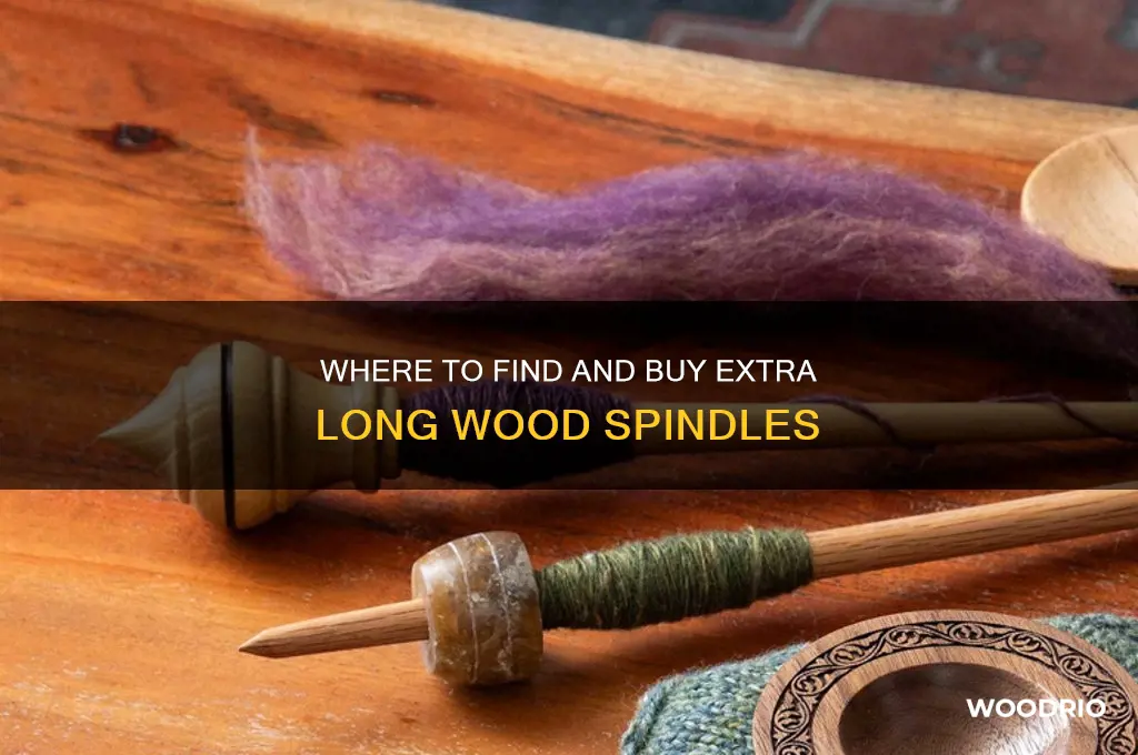 where to buy really long wood spindles
