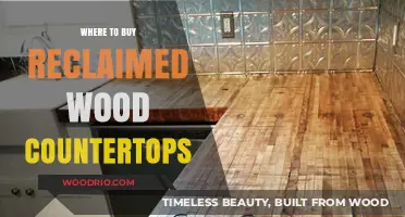 Discover the Best Sources for Reclaimed Wood Countertops Near You