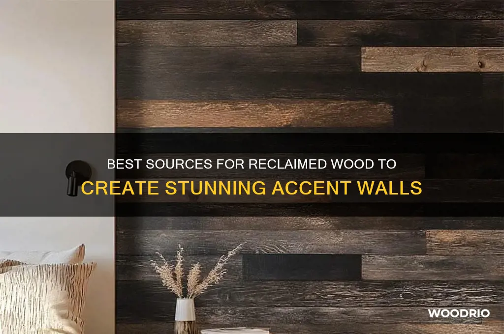where to buy reclaimed wood for accent wall