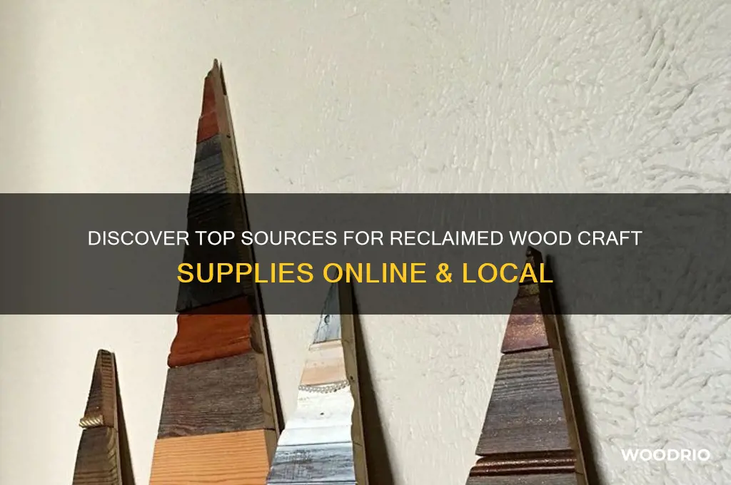 where to buy reclaimed wood for crafts