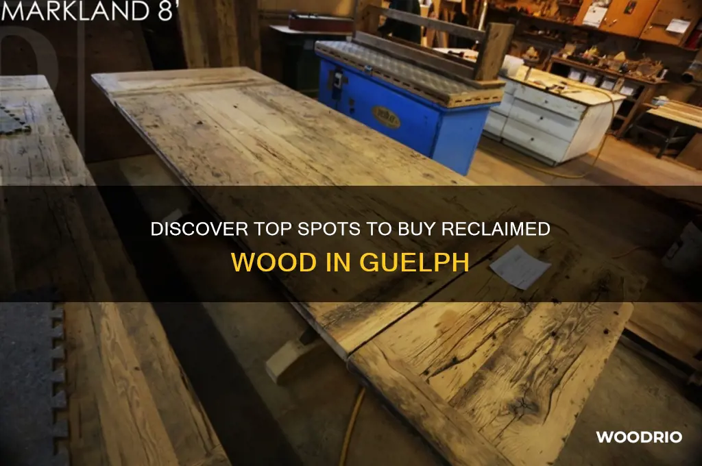 where to buy reclaimed wood guelph