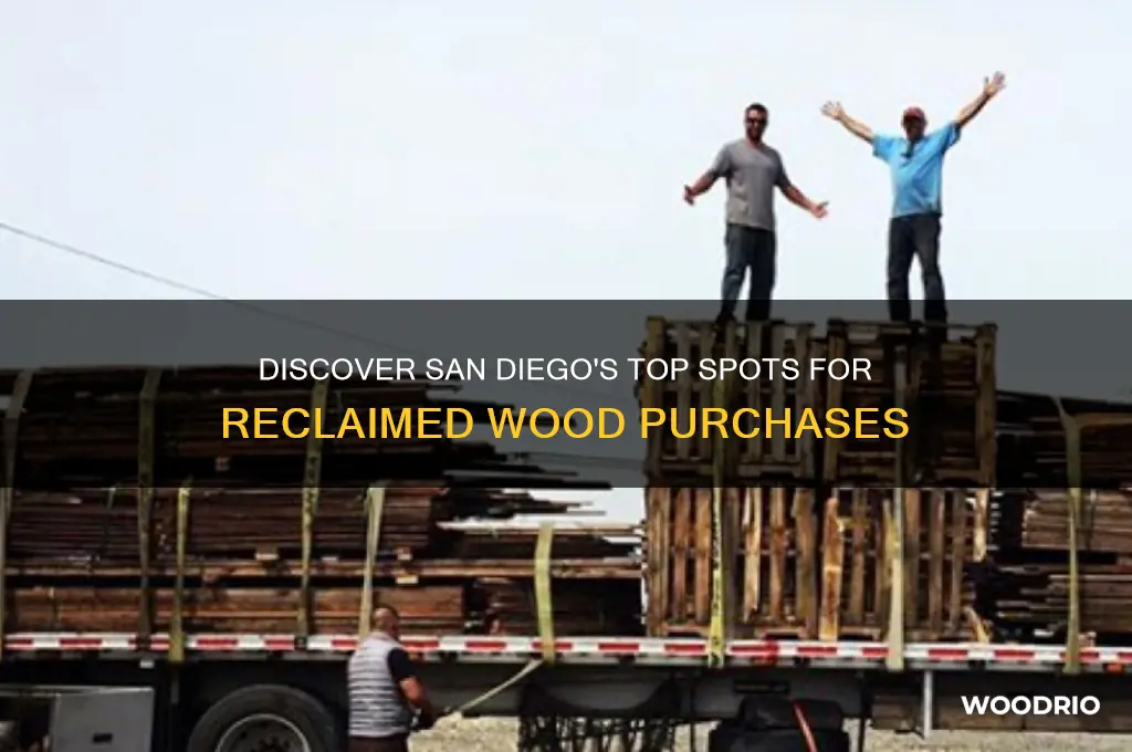 where to buy reclaimed wood in san diego