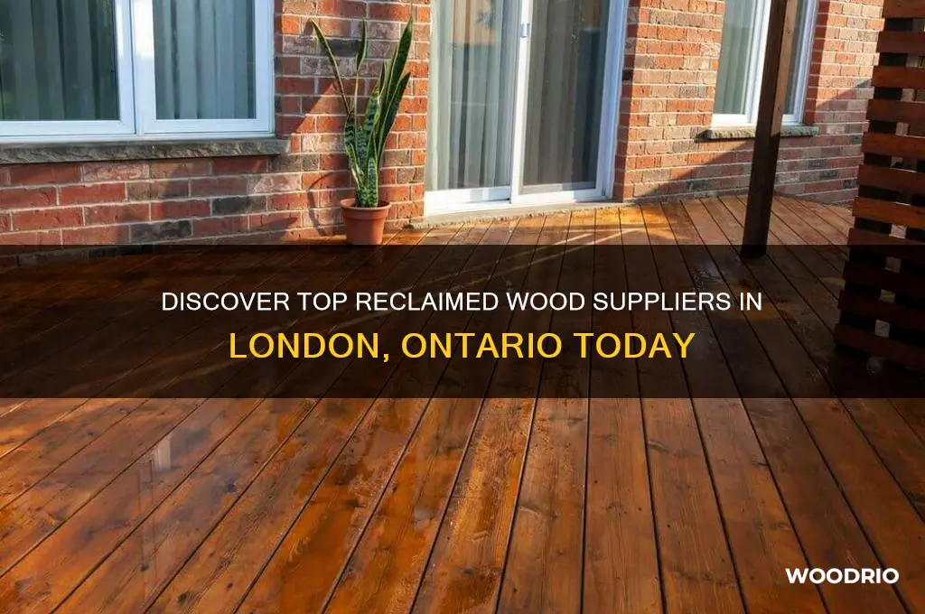 where to buy reclaimed wood london ontario