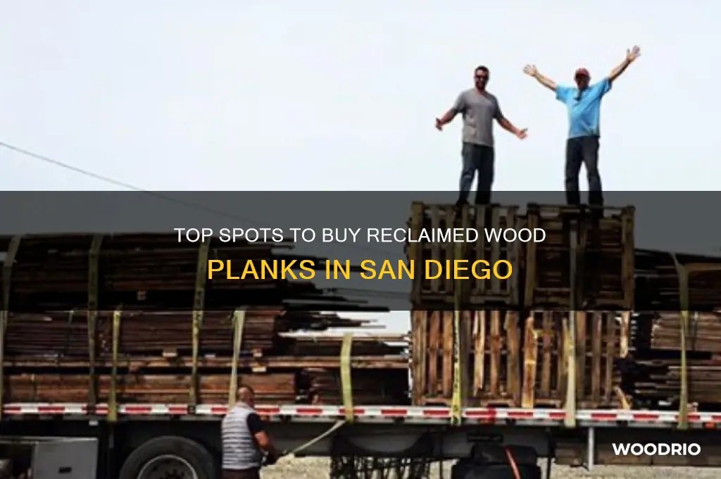 where to buy reclaimed wood planks san diego