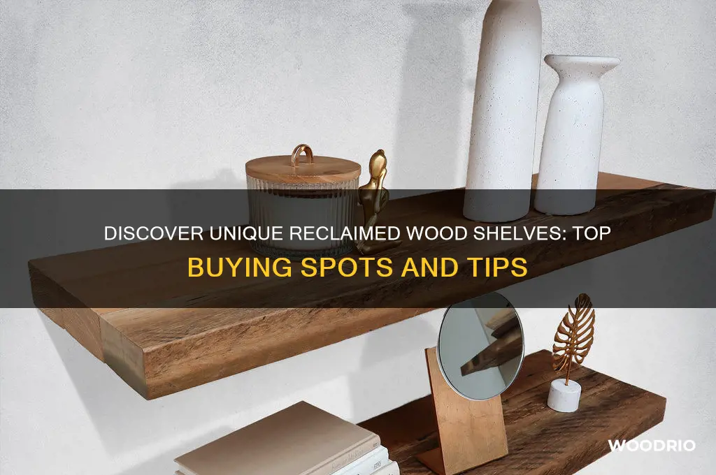where to buy reclaimed wood shelves