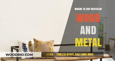 Sustainable Shopping: Top Sources for Recycled Wood and Metal Materials