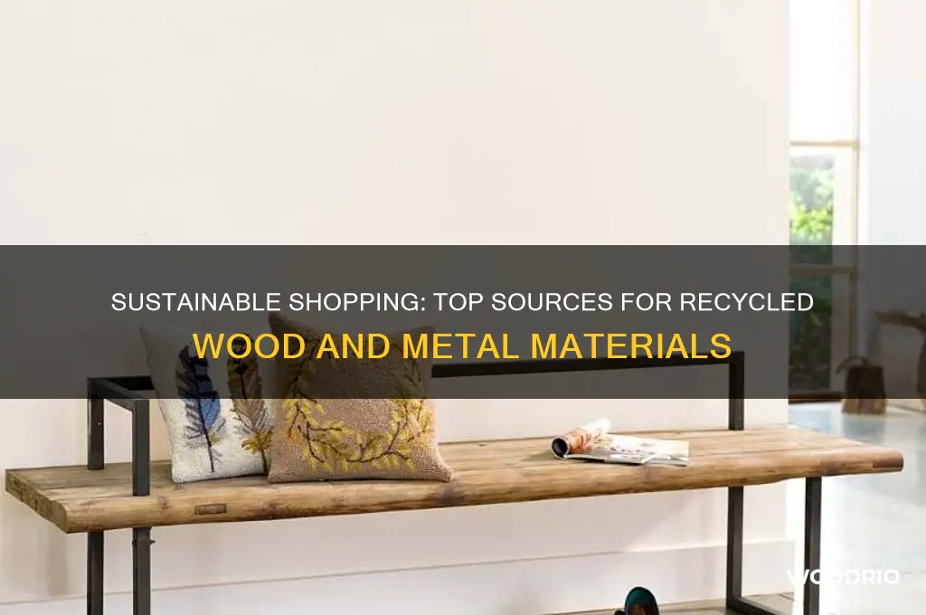 where to buy recycled wood and metal