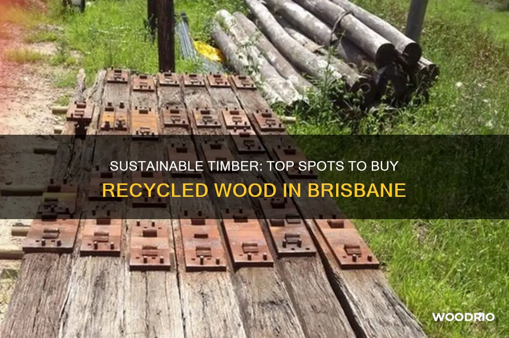 where to buy recycled wood brisbane