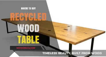 Eco-Friendly Dining: Top Spots to Buy Recycled Wood Tables