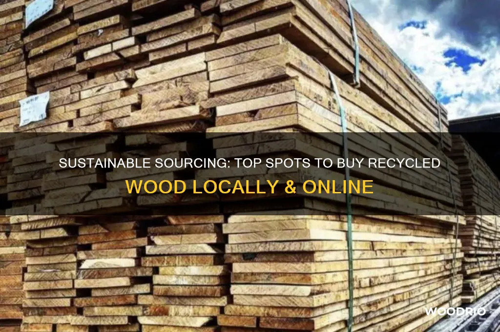 where to buy recycled wood