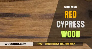 Best Places to Purchase Authentic Red Cypress Wood Online & Locally