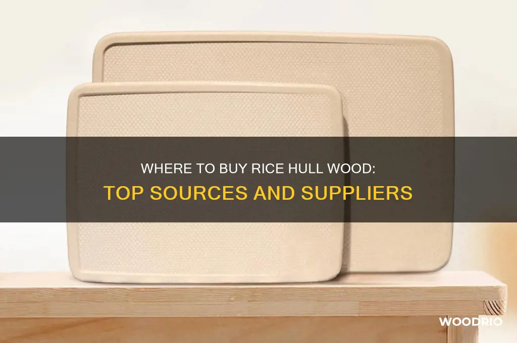 where to buy rice hull wood