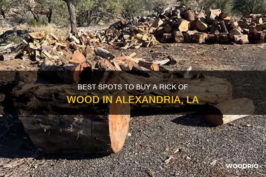where to buy rick of wood in alexandria la