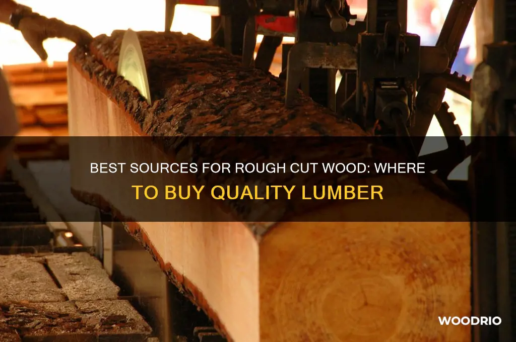 where to buy rough cut wood