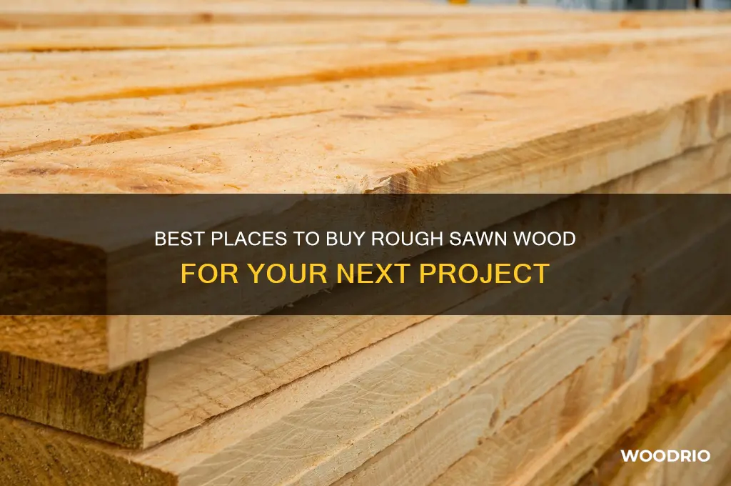 where to buy rough sawn wood
