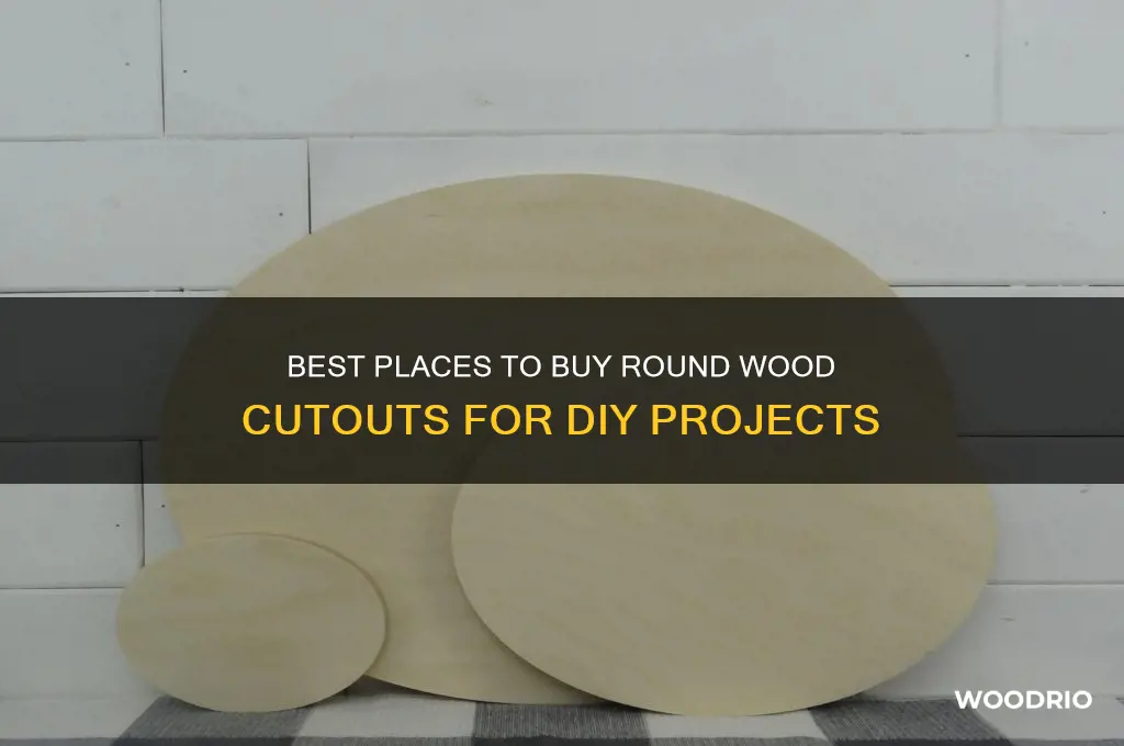 where to buy round wood cutouts