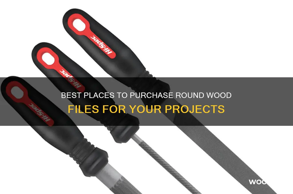 where to buy round wood file