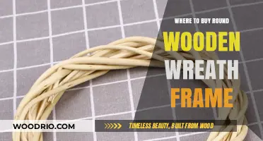 Best Places to Purchase Round Wooden Wreath Frames Online & Locally