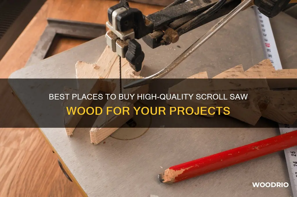 where to buy scroll saw wood