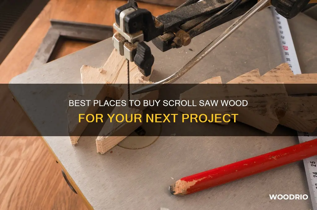 where to buy scrool saw wood