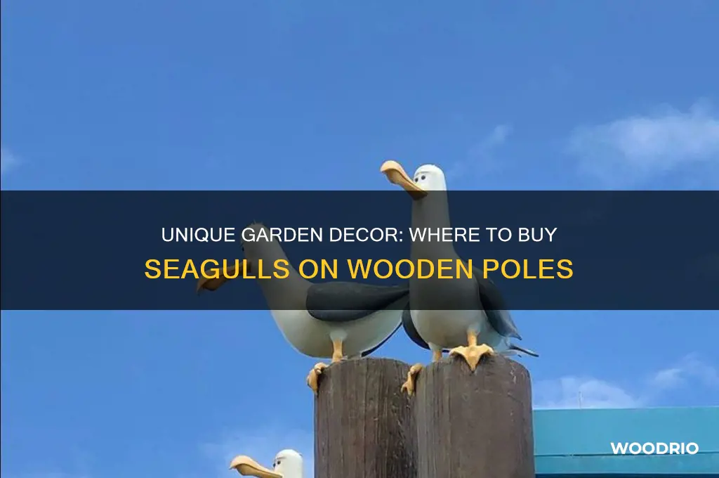 where to buy seagulls on wooden poles