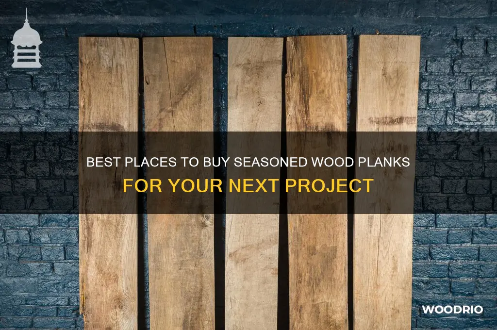where to buy seasoned wood planks