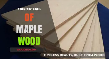 Best Places to Purchase High-Quality Maple Wood Sheets Online