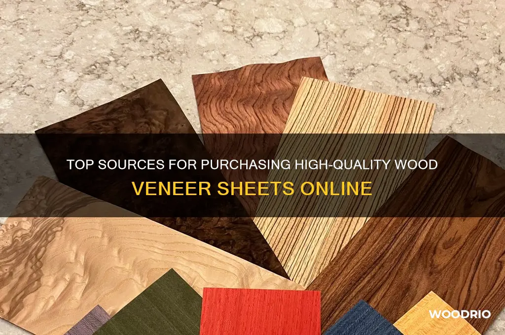where to buy sheets of wood veneer
