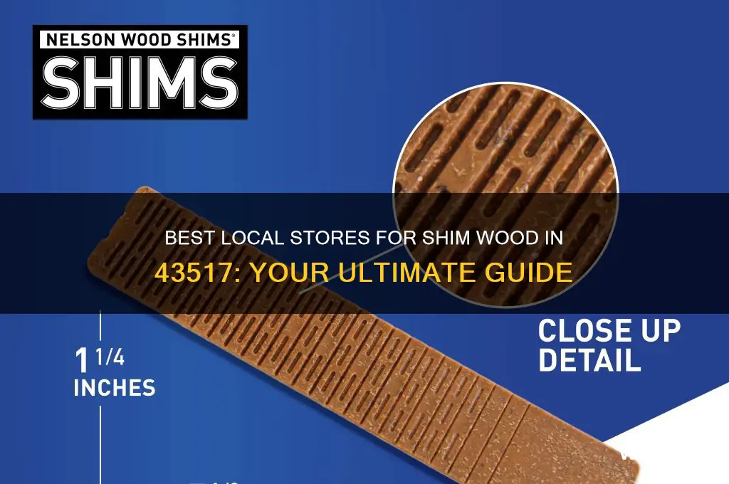 where to buy shim wood in 43517