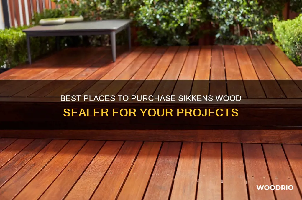 where to buy sikkens wood sealer