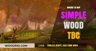 Where to Buy Simple Wood TBC: Top Retailers and Online Sources