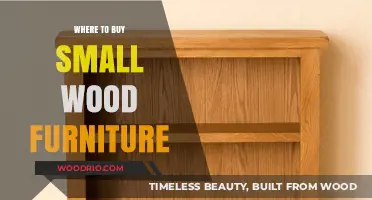Discover the Best Places to Buy Small Wood Furniture Online & In-Store