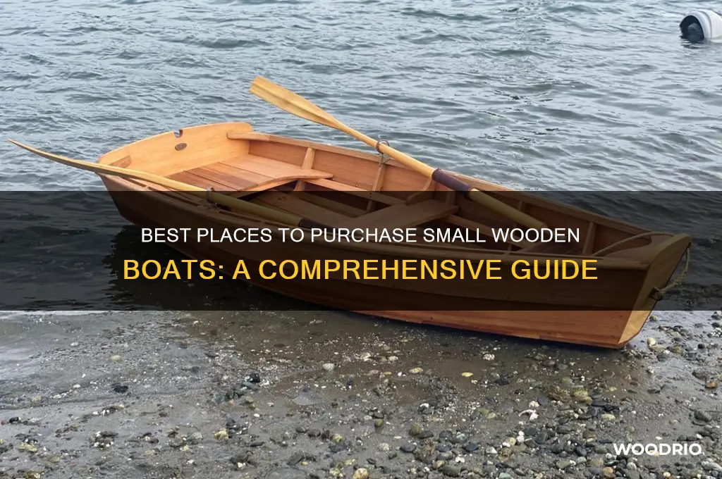 where to buy small wooden boat