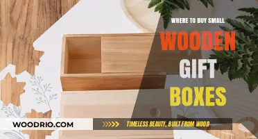 Discover the Best Places to Buy Small Wooden Gift Boxes