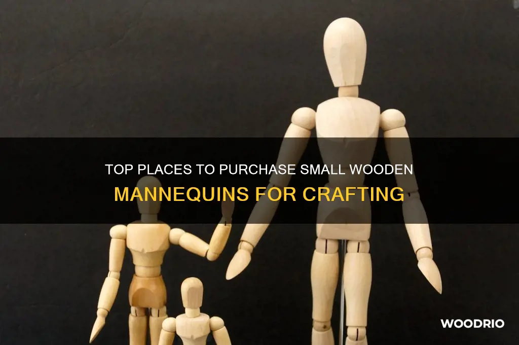 where to buy small wooden mannequin