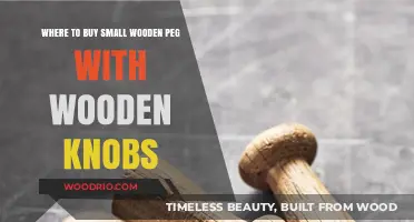 Best Places to Buy Small Wooden Pegs with Wooden Knobs