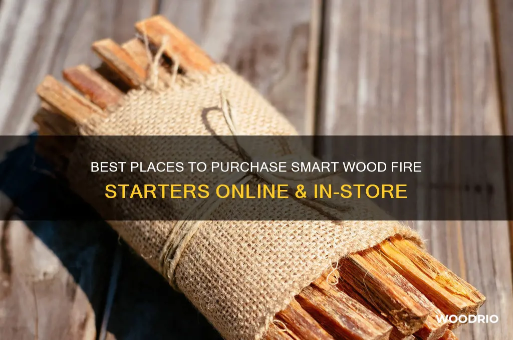 where to buy smart wood fire starters
