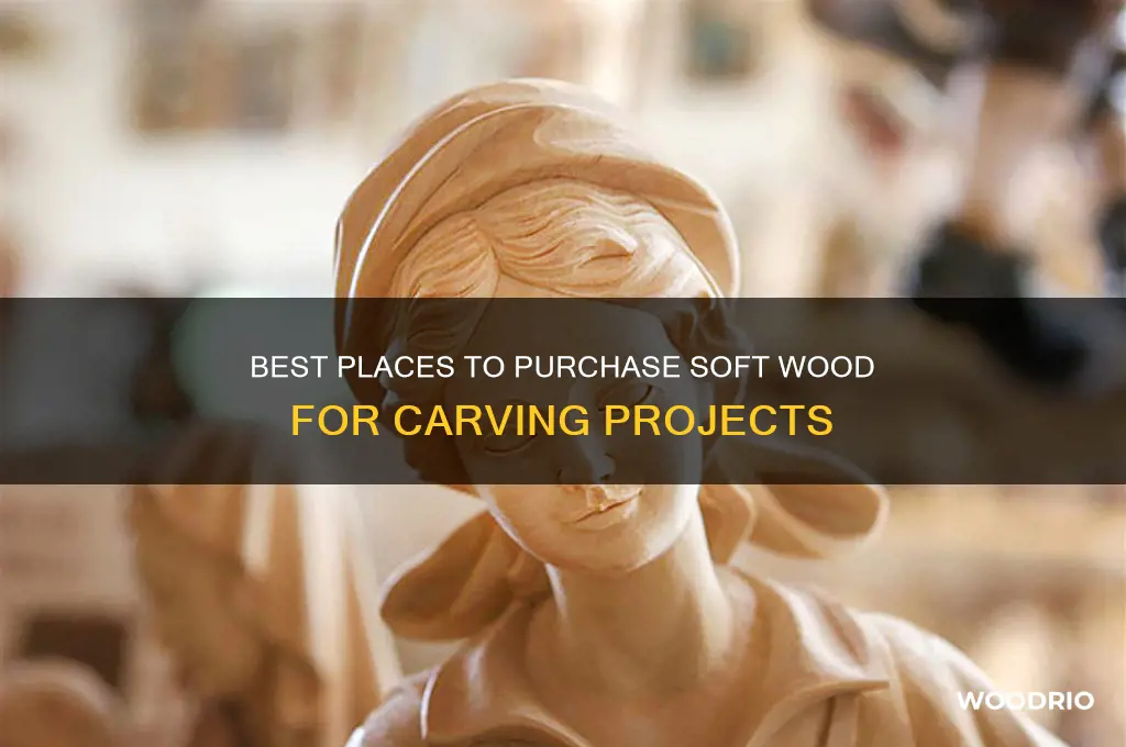 where to buy soft wood for carving