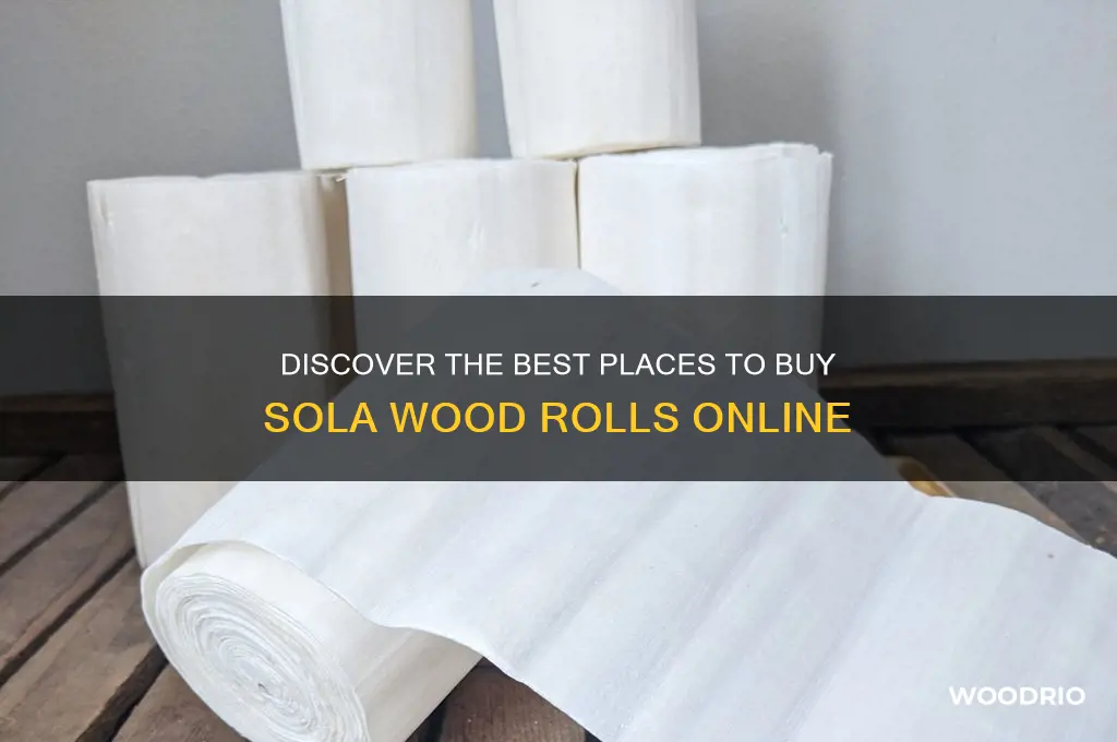 where to buy sola wood rolls