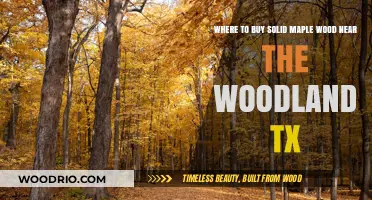 Best Places to Buy Solid Maple Wood Near The Woodlands, TX