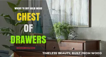 Best Places to Buy High-Quality Solid Wood Chest of Drawers