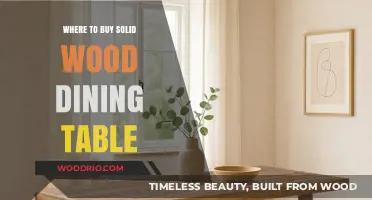 Best Places to Buy High-Quality Solid Wood Dining Tables