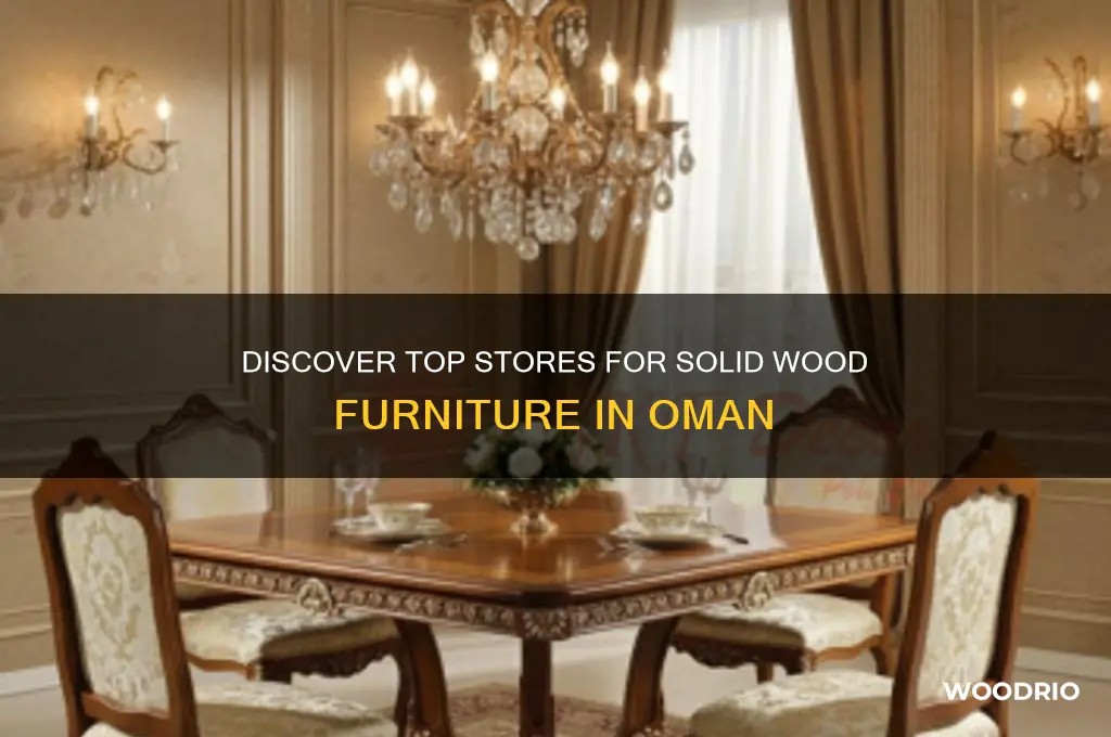 where to buy solid wood furniture oman