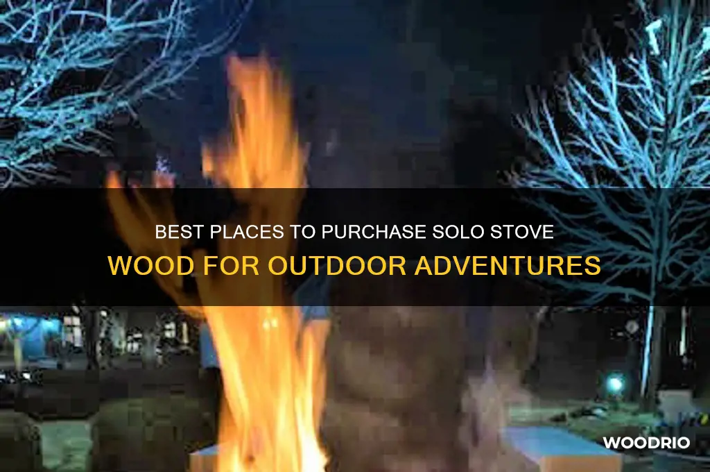 where to buy solo stove wood
