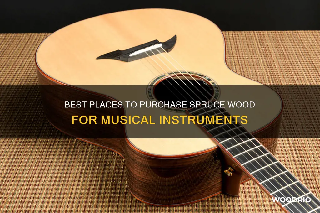 where to buy spruce wood for instruments