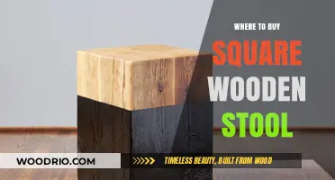 Top Places to Purchase Square Wooden Stools Online and Locally