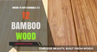 Best Places to Purchase Stainable 2 x 12 Bamboo Wood Planks