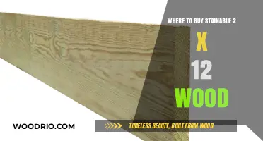 Best Places to Buy Stainable 2 x 12 Wood for Projects